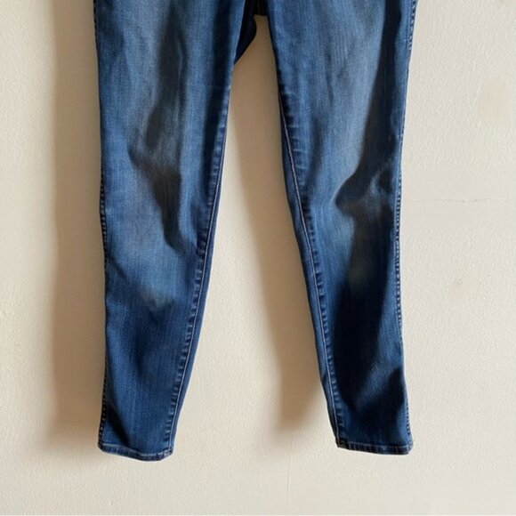 Madewell 10 High Rise Skinny Blue Denim Jeans - Picture 4 of 13